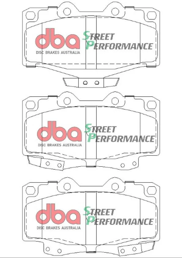 1995-2004 Toyota Tacoma & More | DBA SP Street Series Brake Pads [Front] | DB1149SP - Image 5