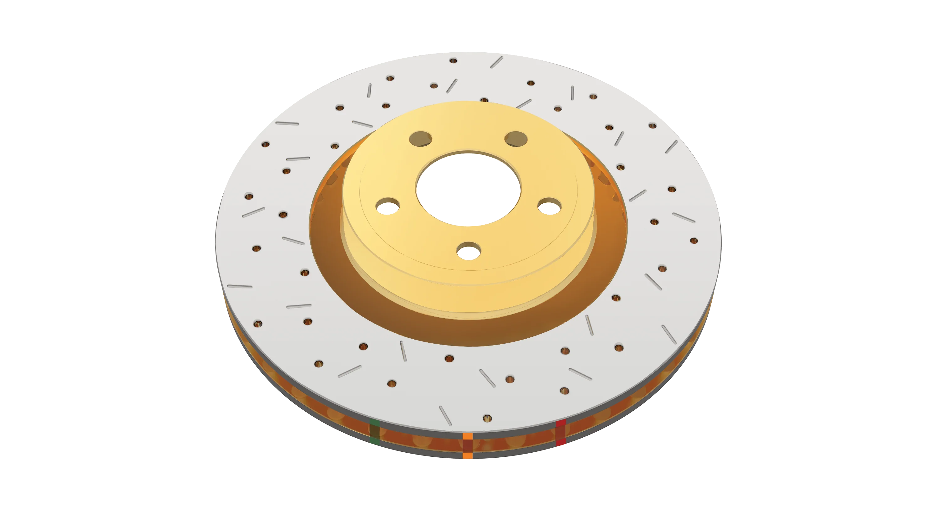 1999-2004 Ford Mustang | DBA 4000 Series XS Cross-Drilled/Slotted Brake Rotor [Rear] | DBA4856XS - Image 4