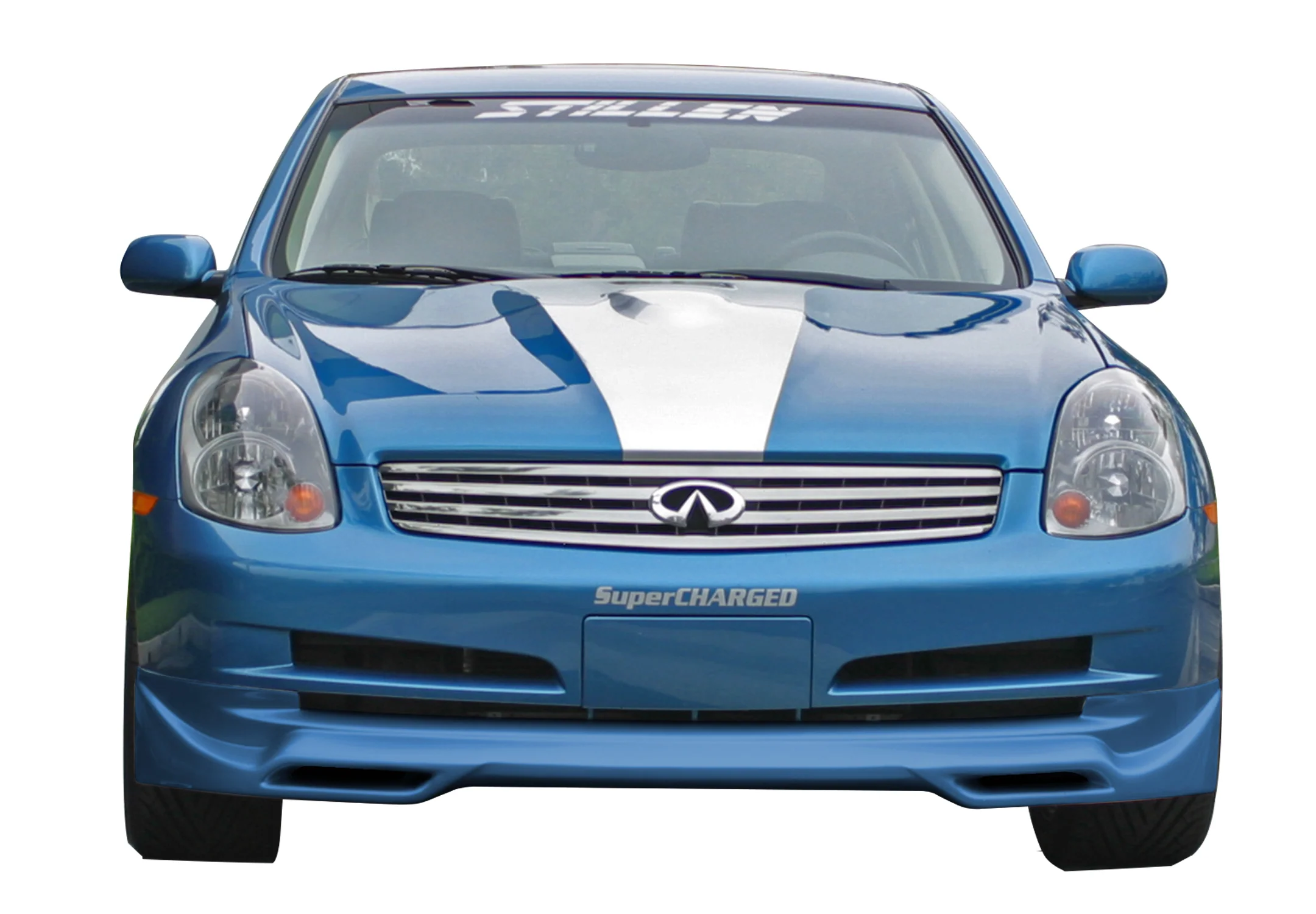 2003-2004 Infiniti G35 Sedan - STILLEN Front Lip Spoiler - 103711 - Image 4