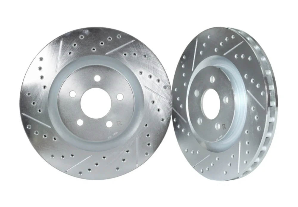 2005-08 Infiniti G35/ 2006-08 Nissan 350Z/ 2009-21 Nissan 370Z - STILLEN Cross Drilled & Slotted 1-Pc Sport Rotors [Rear](Set of 2) - NIS71004 - Image 4