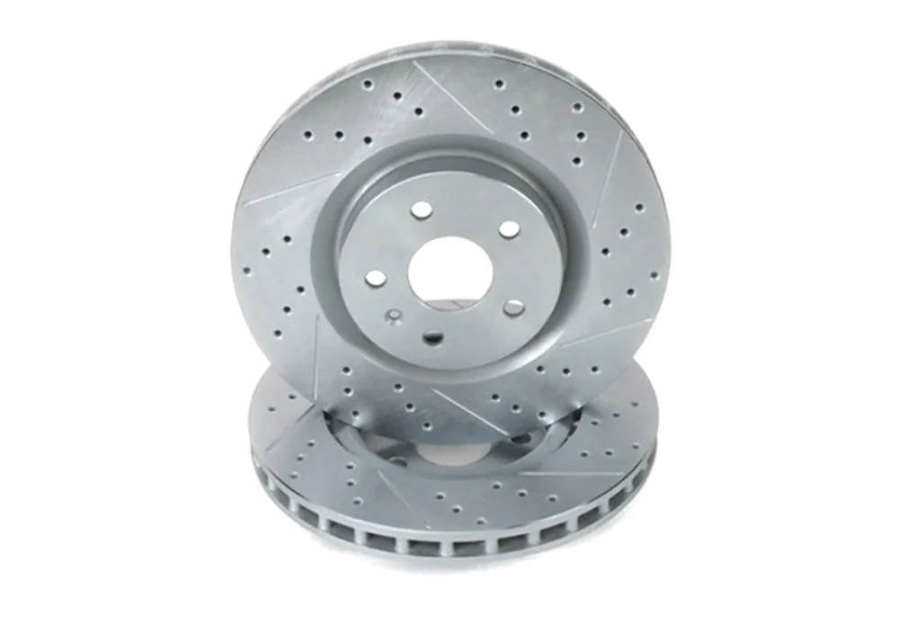 2005-08 Infiniti G35/ 2006-08 Nissan 350Z/ 2009-21 Nissan 370Z - STILLEN Cross Drilled & Slotted 1-Pc Sport Rotors [Rear](Set of 2) - NIS71004 - Image 5