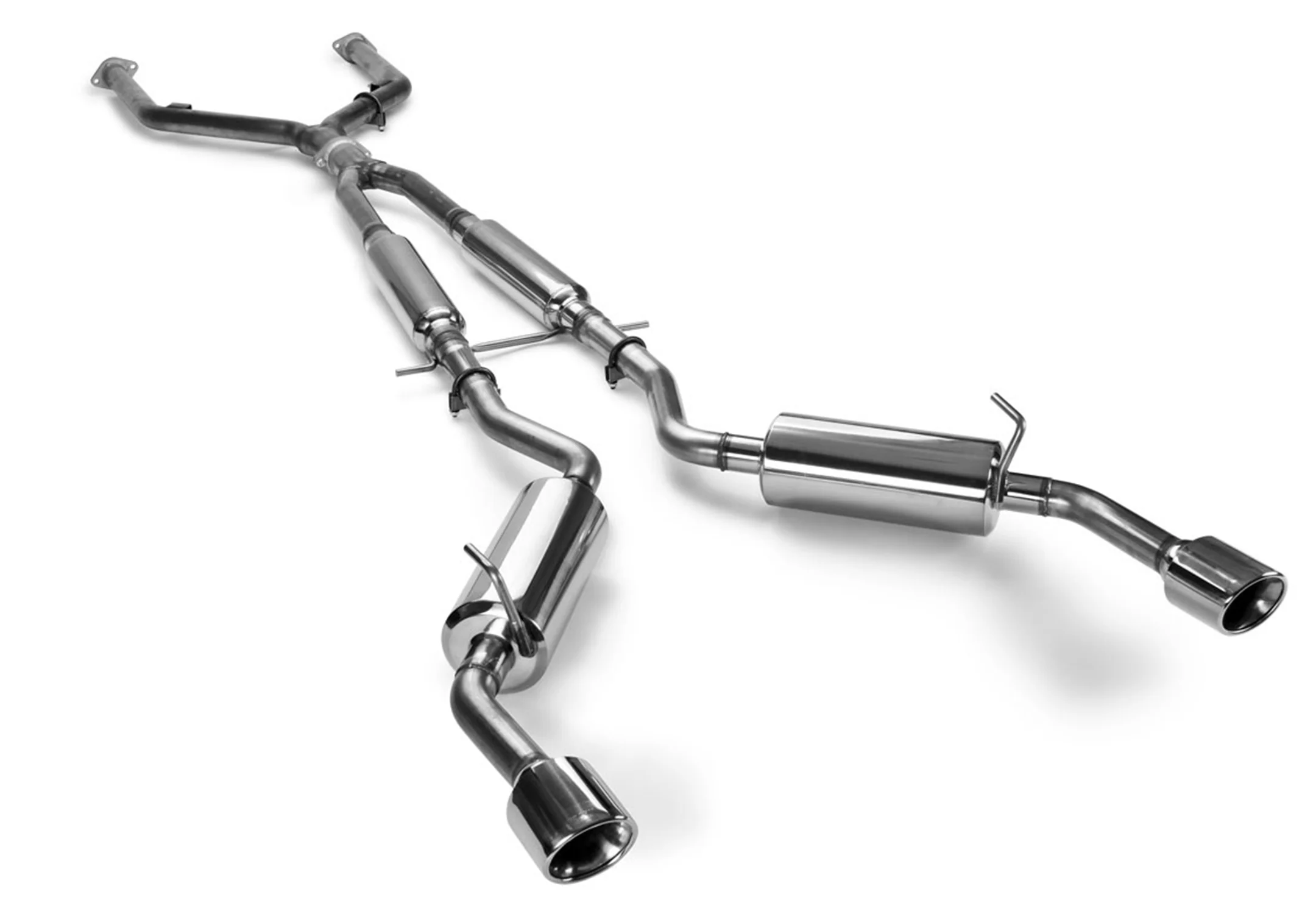 2014-15 Infiniti Q50 3.7L - STILLEN Stainless Steel Cat-Back Exhaust System- 504440 - Image 5