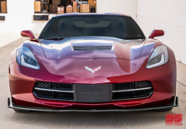 STREET SCENE 2014-2019 CORVETTE C7 GROUND EFFECTS KIT SKU# 950-70624 Matte Black - Image 16