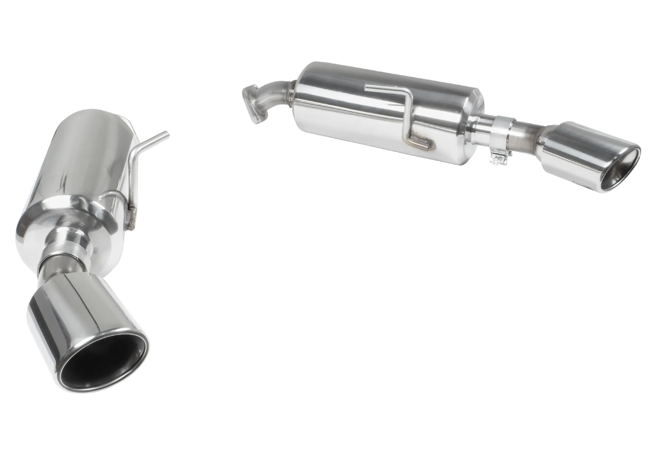 2016-2018 Infiniti Q50 [2.0t] - STILLEN Axle Back Exhaust System w/ Polished Tips - 504443 - Image 3