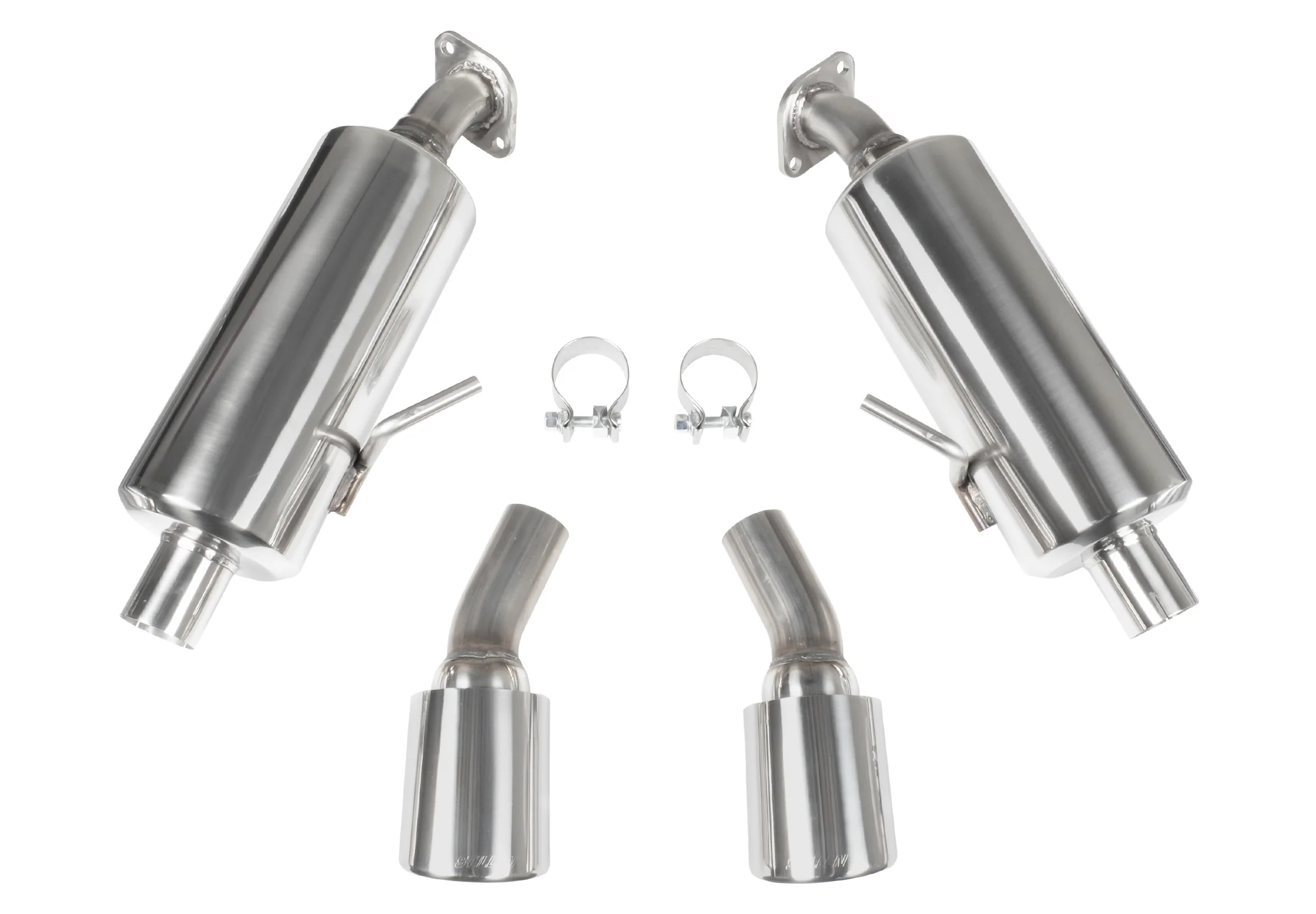 2016-2018 Infiniti Q50 [2.0t] - STILLEN Axle Back Exhaust System w/ Polished Tips - 504443 - Image 4