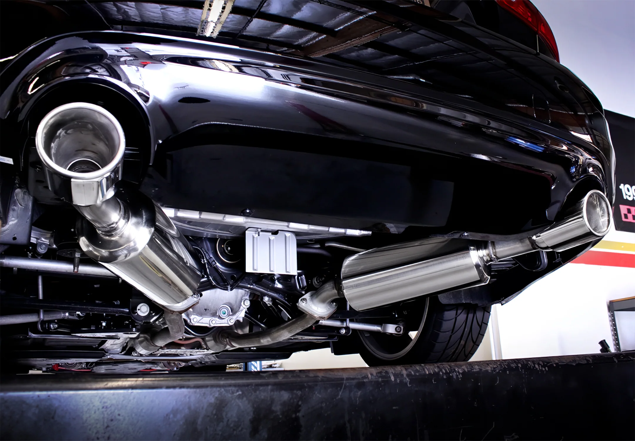 2016-2018 Infiniti Q50 [2.0t] - STILLEN Axle Back Exhaust System w/ Polished Tips - 504443 - Image 9