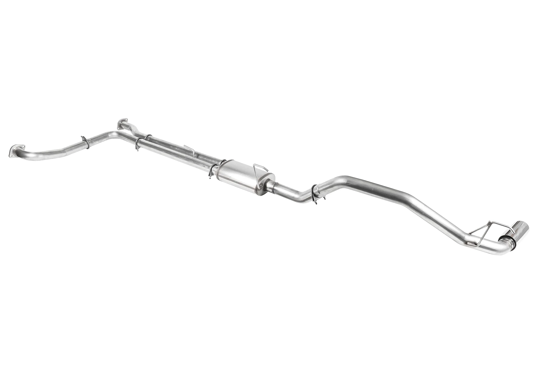 2016-2024 Nissan Titan [5.6L] (NON-XD) 2WD/4WD - STILLEN Cat back Exhaust - Polished Tip - 509560 - Image 3