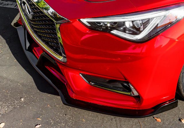 2017-2021 Infiniti Q60 - STILLEN Front Splitter & Winglets [Unfinished] - KB11232UF - Image 4