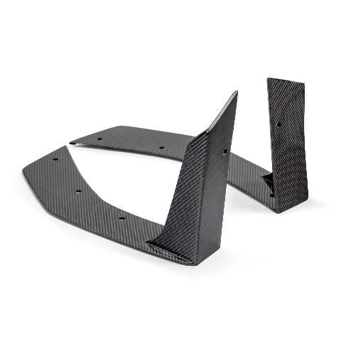 2024 Ford Mustang Type-GT5 Carbon Fiber Front Splitter Wickers  - Anderson Composites - AC-FBC24FDMU-GT5 - Image 3