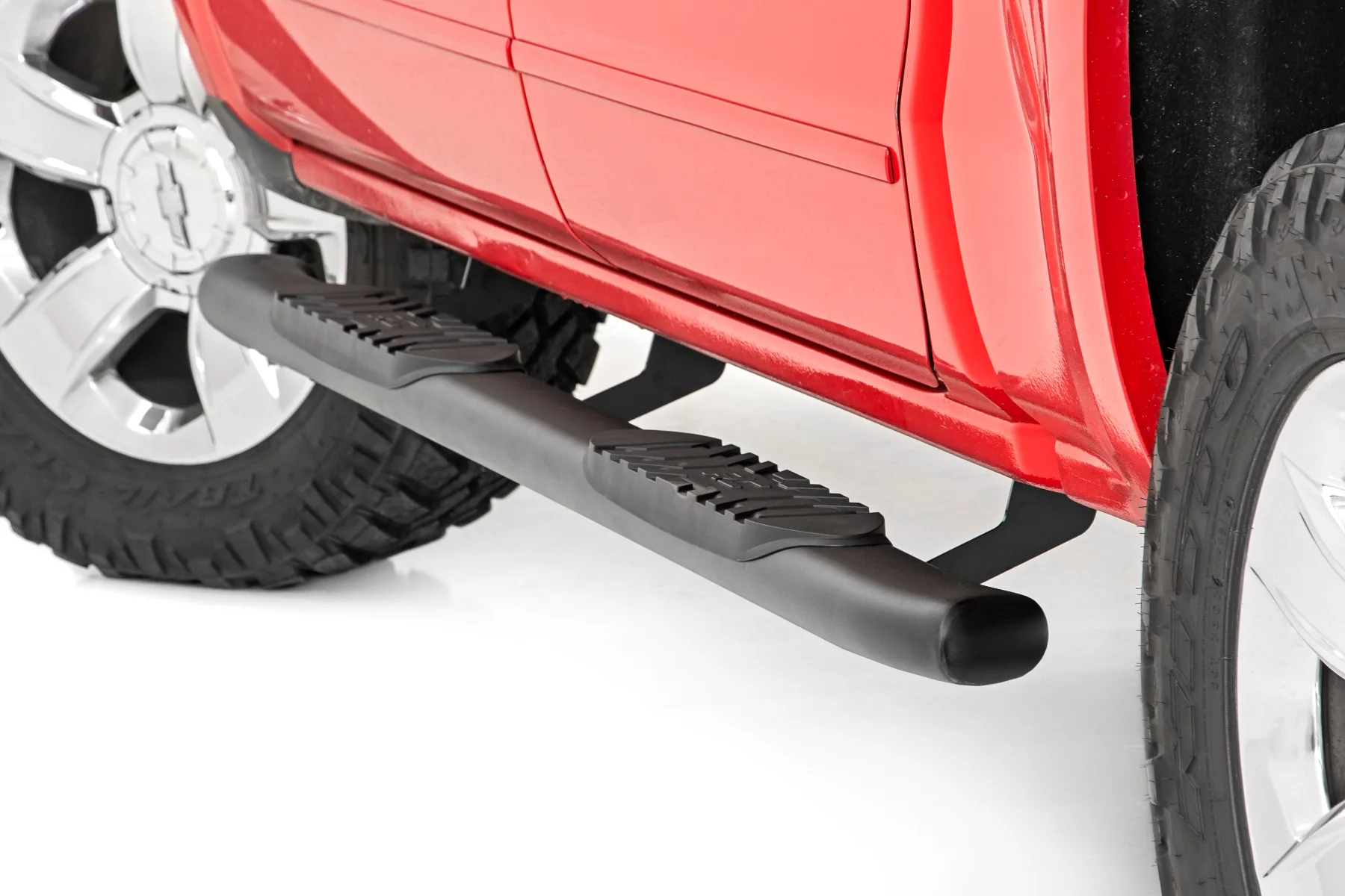 Oval Nerf Step | Crew Cab| Def Tank | Chevy/GMC 1500/2500HD/3500HD | 2007-2019 | Rough Country | 21001 - Image 5